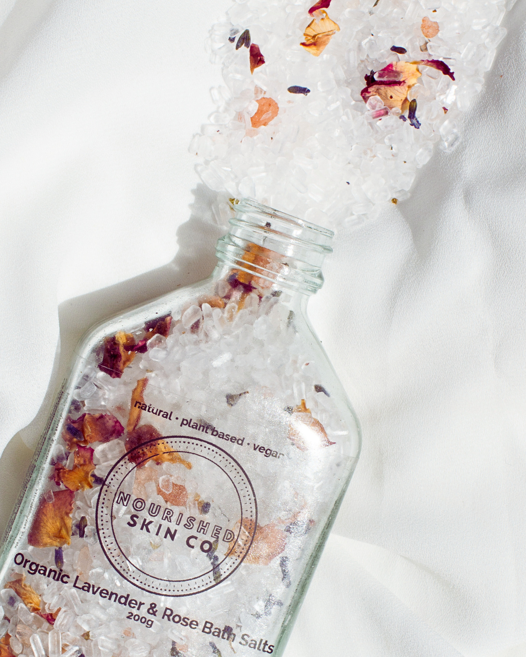 Organic Lavender & Rose Bath Salt