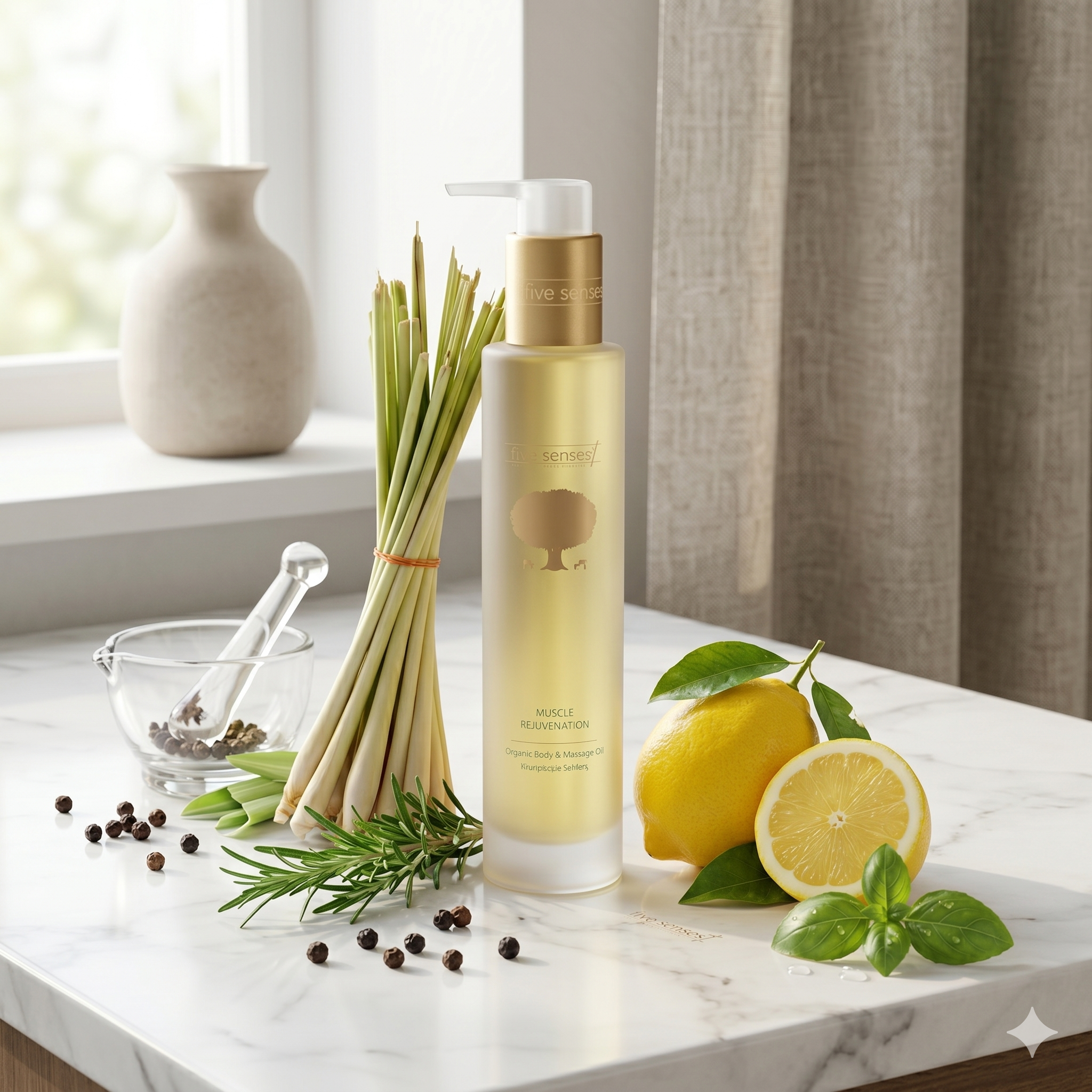 Muscle Rejuvenation Organic Body & Massage Oil