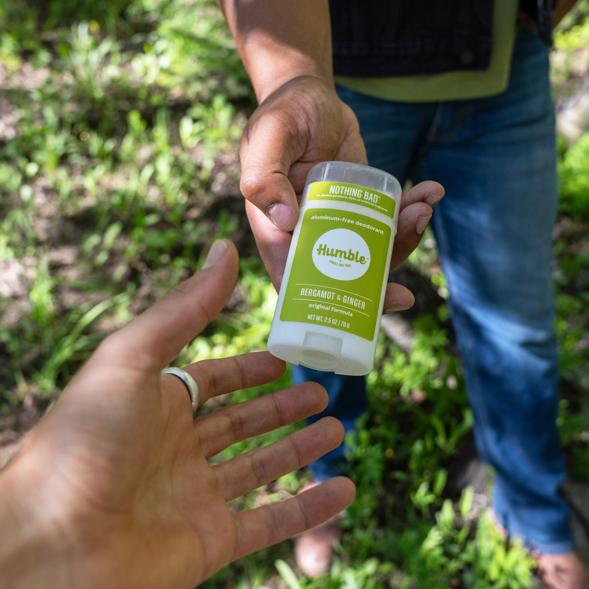 Bergamot & Ginger natural deodorant 70g