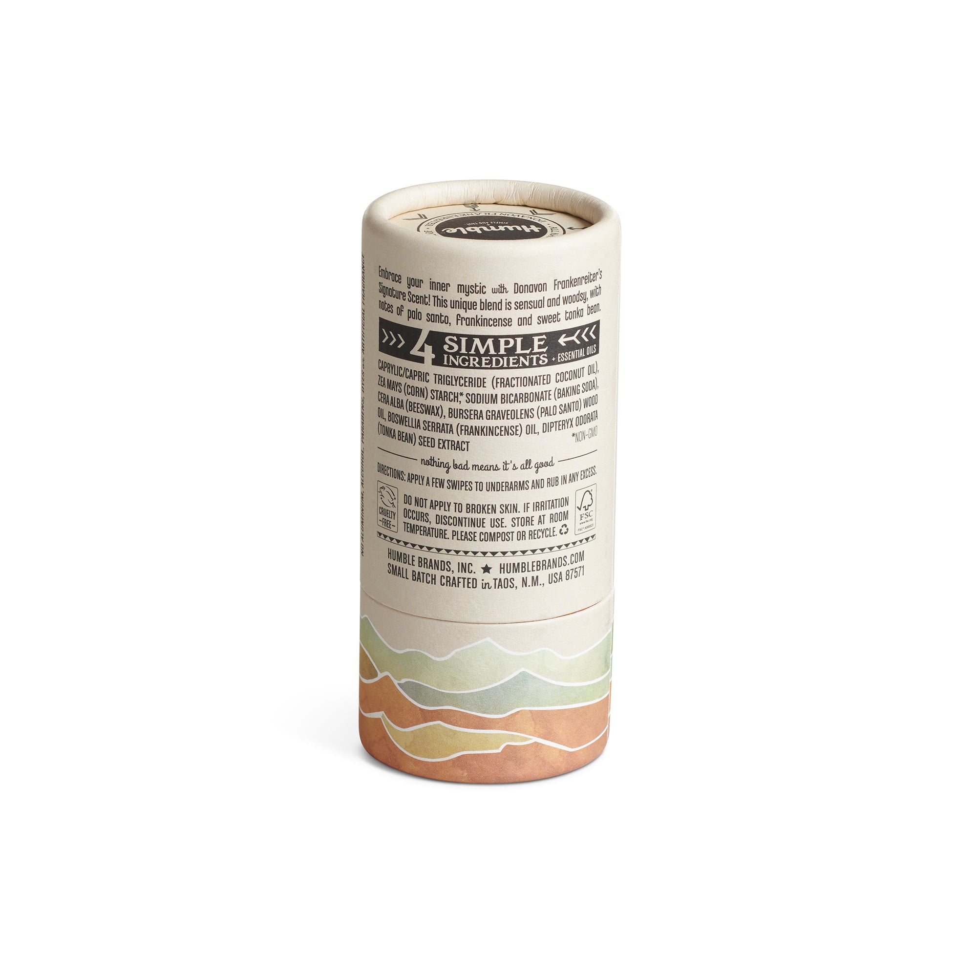 Palo Santo & Frankincense Natural Deodorant 75g