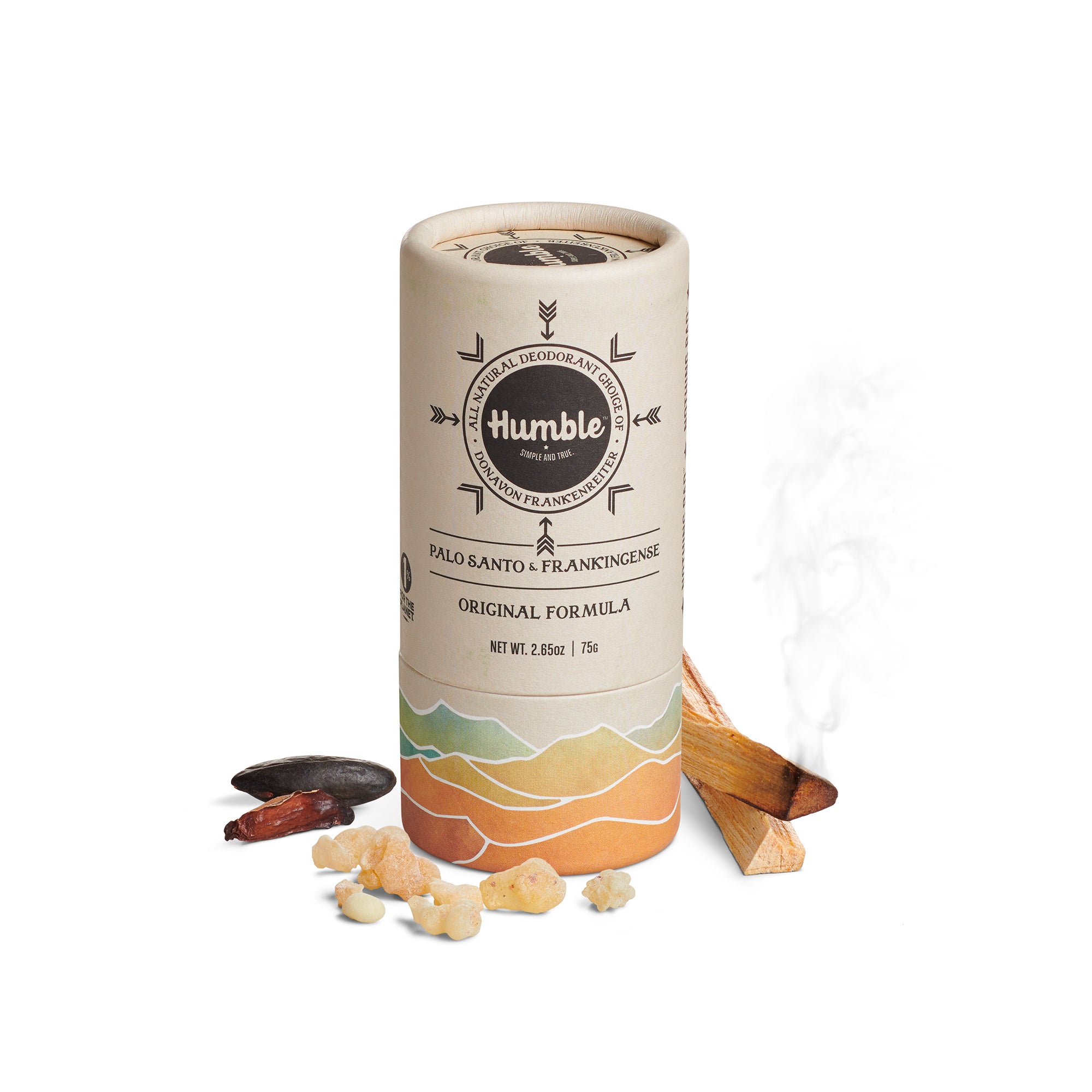 Palo Santo & Frankincense Natural Deodorant 75g