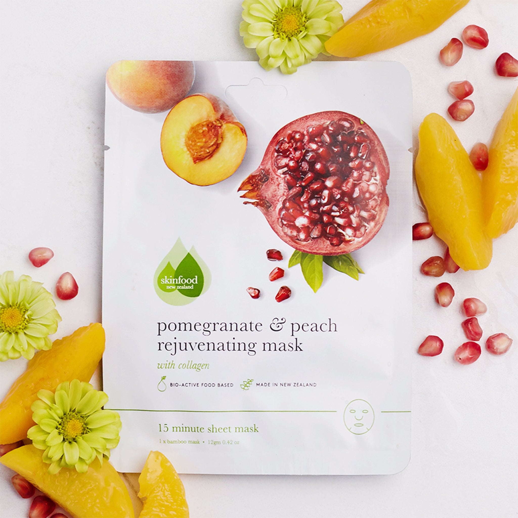 Natural Pomegranate & Peach Rejuvenating Mask