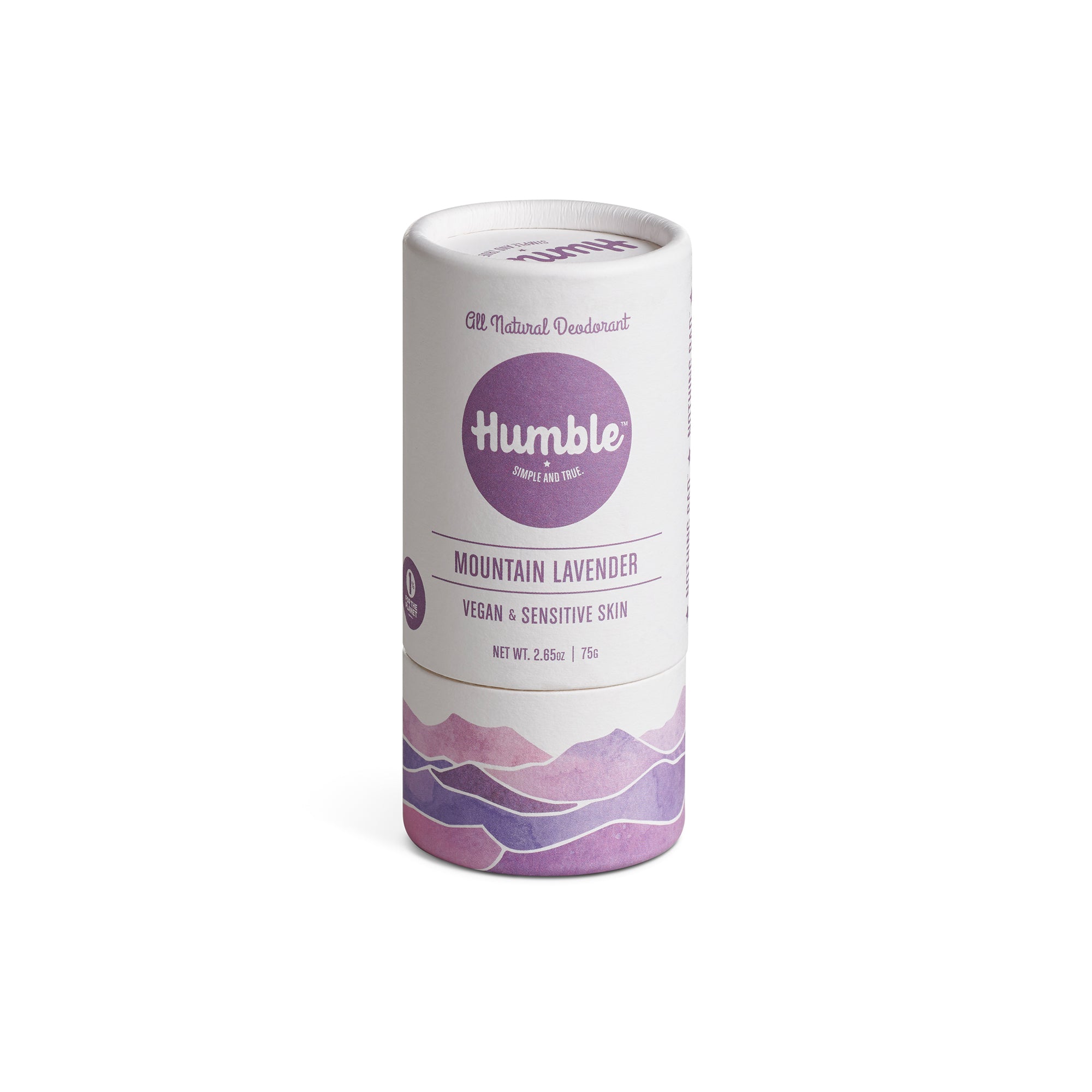 Mountain Lavender - Vegan & Sensitive Skin Natural Deodorant 75g